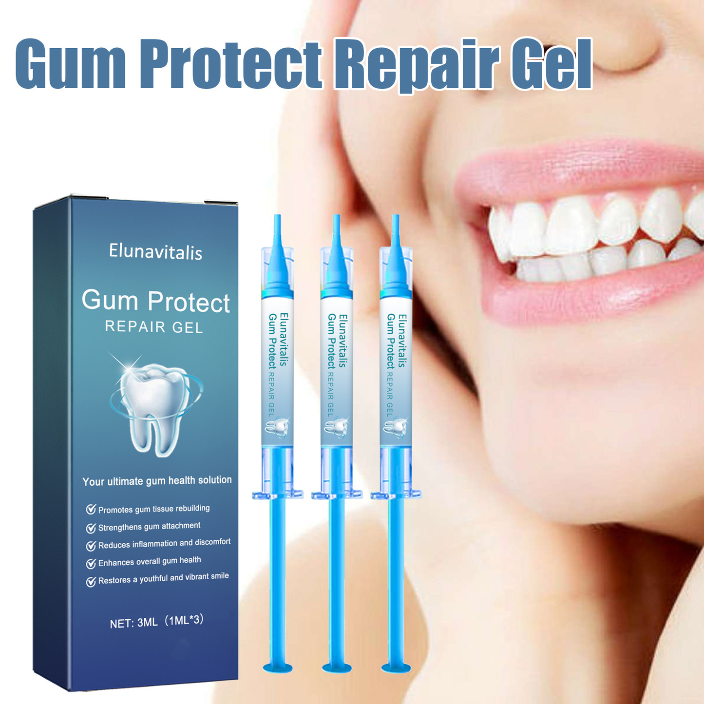 ✨ Gum Repair Gel | Professional Gum Regeneration Gel